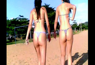 beach bikini slip