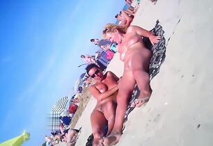 nude beach sex voyeur